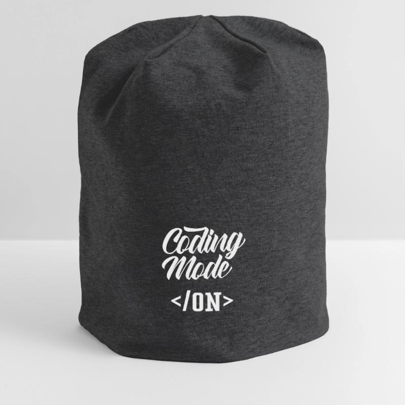 Programmiermodus Ein Coding Programmierer Coder Jersey-Beanie