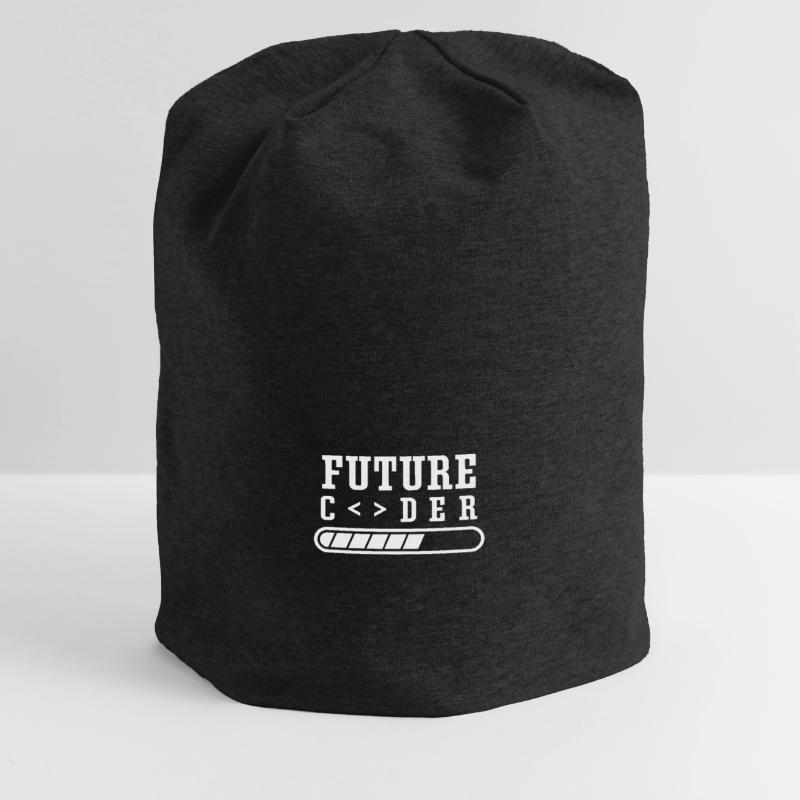 Zukünftiger Coder Programmierer Coding Code Jersey-Beanie