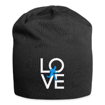 Faire du jogging - Bonnet en jersey - noir - Devant