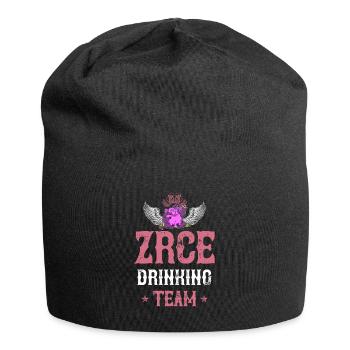 Équipe Zrce Drinking - Bonnet en jersey - noir - Devant