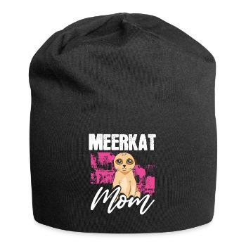 Mère Suricate - Bonnet en jersey - noir - Devant