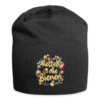 Rettet die Bienen Imker süßes Biene und Bienen - Jersey-Beanie - Schwarz - Vorne