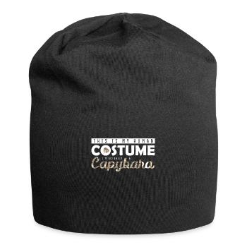 Im a Capybara en costume humain Wasserschwein - Bonnet en jersey - noir - Devant