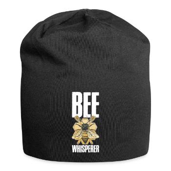 Bee Whisperer Bees Gift - Jersey Beanie - black - Front