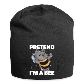 Pretend Im A Bee Bienen Geschenk - Bonnet en jersey - noir - Devant