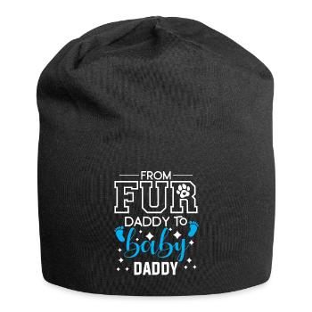 From Fur Daddy To Baby Daddy Gender Reveal - Jersey Beanie - black - Front