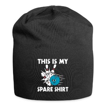 Dieses Ist Mein Ersatzhemd Lustiger Bowling-Bowler - Jersey-Beanie - Schwarz - Vorne