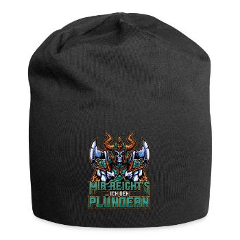 Nordisches Wikingermythologie Design Für Den - Jersey-Beanie - Schwarz - Vorne