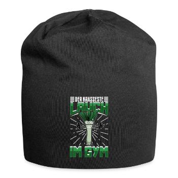 Lauch Kostüm Bodybuilding Satire Gym Jga - Jersey-Beanie - Schwarz - Vorne