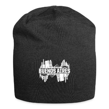 Buenos Aires Argentinien Skyline - Jersey-Beanie - Anthrazit - Vorne