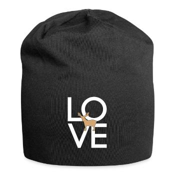 Élan - Bonnet en jersey - noir - Devant