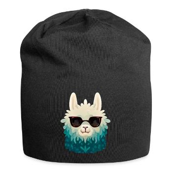 Flame - Jersey Beanie - black - Front
