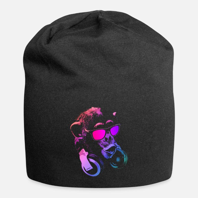 Mono DJ Pink - Bonnet en jersey - noir