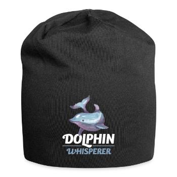Dolphin Whisperer Dolphin Cadeau - Bonnet en jersey - noir - Devant