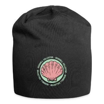 Shell Collector Shell Collector Collect shells - Jersey Beanie - black - Front