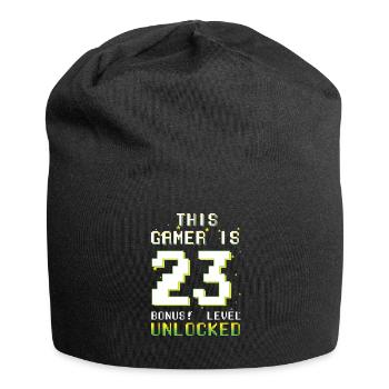 This Gamer Video Game Lover Gamer Age 23 - Jersey-Beanie - Schwarz - Vorne