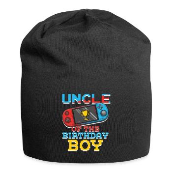 Oncle de Gamer Amateur de jeux vidéo Gamer - Bonnet en jersey - noir - Devant