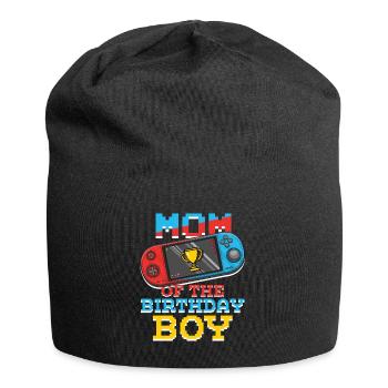 Maman de Gamer Amateur de jeux vidéo Gamer - Bonnet en jersey - noir - Devant