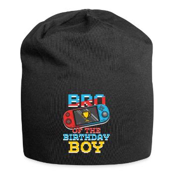 Frère de Gamer Amateur de jeux vidéo Gamer - Bonnet en jersey - noir - Devant