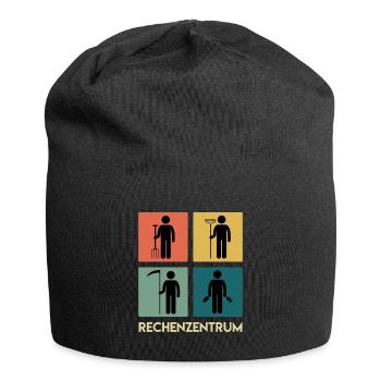 Rechenzentrum Garten Rechen Gärtner - Jersey-Beanie - Schwarz - Vorne