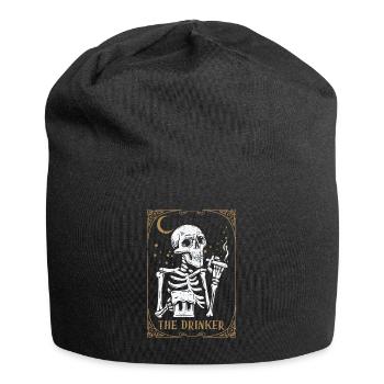 Tarot Card Occult Club Gothic Vice Drinker - Jersey-Beanie - Schwarz - Vorne