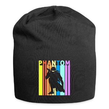 Phantom Spy Ninjas Spionage Versteckte - Jersey-Beanie - Schwarz - Vorne