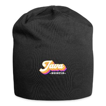 Vintage Holiday Trip Indonesia Java - Jersey Beanie - black - Front