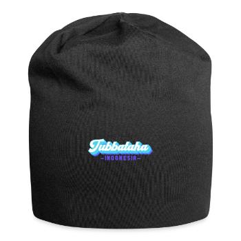 Vintage Urlaub Reise Philippinen Tubbataha - Jersey-Beanie - Schwarz - Vorne