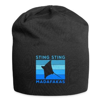 Apnea Diver Freediver Scuba Diver - Jersey Beanie - black - Front