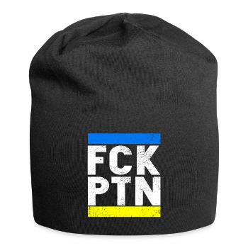 FCK PTN - Jersey Beanie - black - Front