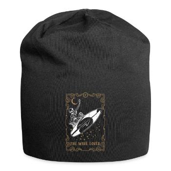 Tarot Card Occult Club Gothic Surfer Wave Surf - Jersey-Beanie - Schwarz - Vorne