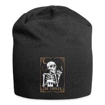 Tarot Card Occult Club Gothic Vice Drink Tippler - Jersey-Beanie - Schwarz - Vorne