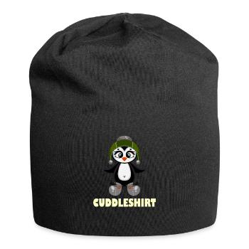 Chemise câline Câlin Hiver Chaud Neige - Bonnet en jersey - noir - Devant