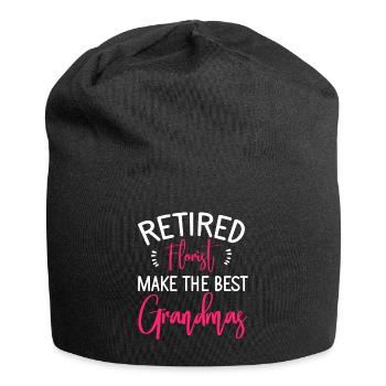 Florist Floristry Flowers Florist - Jersey Beanie - black - Front