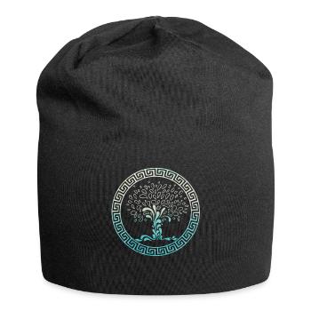 Yggdrasil Tree of Life Viking Nordic symbol - Jersey Beanie - black - Front