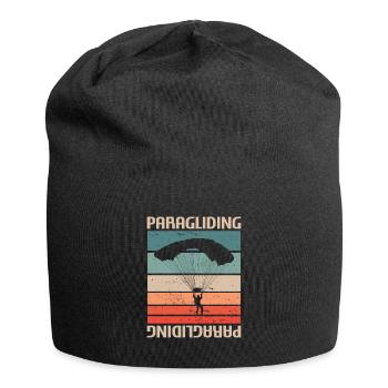 Parapente Rétro Vintage Classic Parapente - Bonnet en jersey - noir - Devant