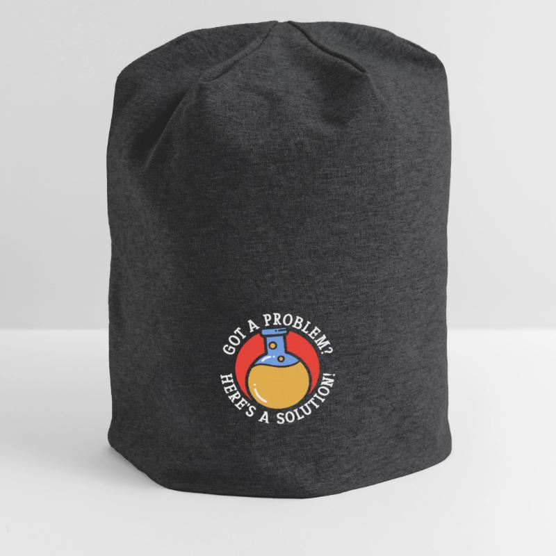 Problem Solution Scientific Solving Science Jersey Beanie