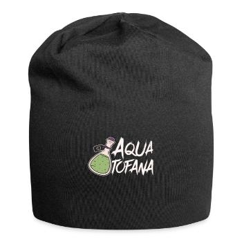 Aqua Tofana Conspiracy Crime Fan Vintage - Bonnet en jersey - noir - Devant
