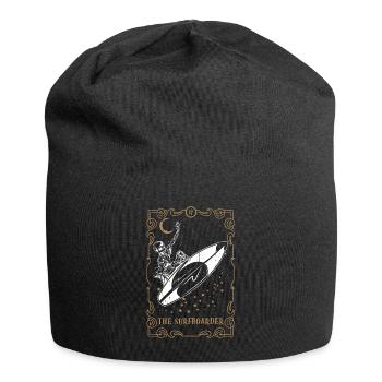 Tarot Card Occult Club Gothic Surfer Surfboard - Jersey-Beanie - Schwarz - Vorne