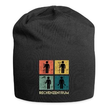 Rechenzentrum Garten Rechen Gärtner - Jersey-Beanie - Schwarz - Vorne