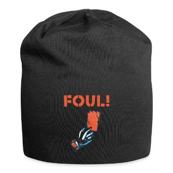 Faute de carton rouge du Football Sport Club - Bonnet en jersey - noir - Devant