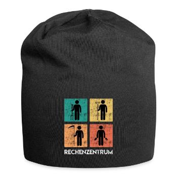 Rechenzentrum Garten Rechen Gärtner - Jersey-Beanie - Schwarz - Vorne