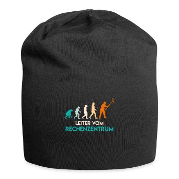 Leiter vom Rechenzentrum Garten - Jersey-Beanie - Schwarz - Vorne