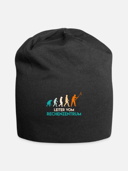 Leiter vom Rechenzentrum Garten - Jersey-Beanie - Schwarz