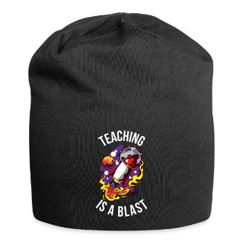 Teaching Is A Blast Teacher Gift - Jersey Beanie - black - Front