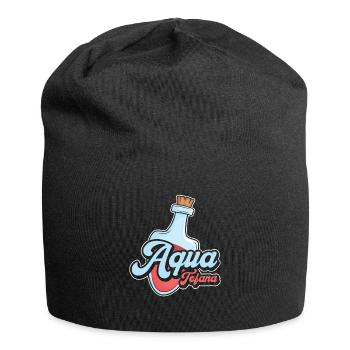 Aqua Tofana Vintage Poison Bottle Line Art Crime - Jersey Beanie - black - Front