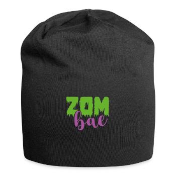 Déguisement de zombie - Bonnet en jersey - noir - Devant