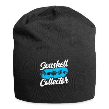 Shell Collector Shell Collector Collect shells - Jersey Beanie - black - Front
