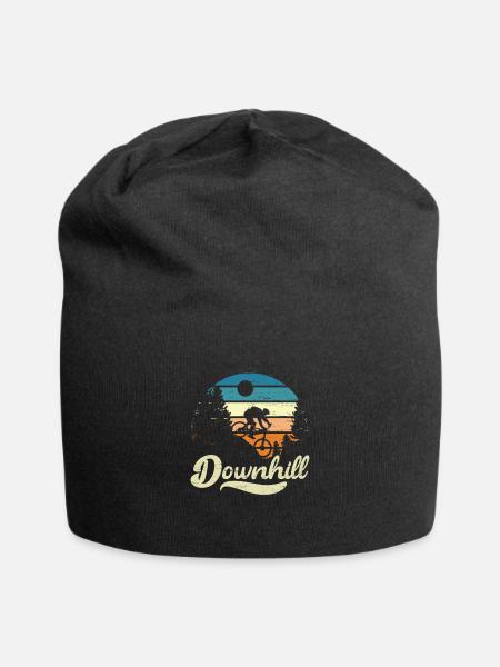 Mountainbike Mountainbike bergab - Jersey-Beanie - Schwarz