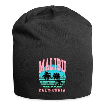 malibu palms California - Jersey Beanie - black - Front